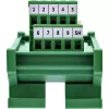 InLine 92501K Drahtverbinder Klemmblock / D-Sub 9 Grün