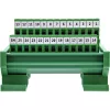 InLine 92502H Kabelverbinder Klemmleiste / D-Sub 25 Grün