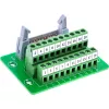 InLine 92504P IDC 20 Socket auf 10-Pin Terminal Block, PCB Mount
