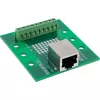 InLine 92505B RJ45-Buchse Klemmenblock, gerade, DIN-Schiene