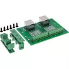 InLine 92505C Doppel-RJ45-Buchse Klemmenblock, gerade, DIN-Schiene