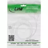 InLine 35121W USB-Kabel USB 2.0 1 m USB A 2 x USB C Weiß