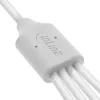 InLine 35142W USB-Kabel USB 2.0 2 m USB A 4 x USB-C Weiß