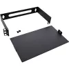 InLine 10101B 10" Wandmontage-Mini-Rack, 1U, 15,2 cm Tiefe, Schwarz