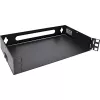 InLine 10101B 10" Wandmontage-Mini-Rack, 1U, 15,2 cm Tiefe, Schwarz