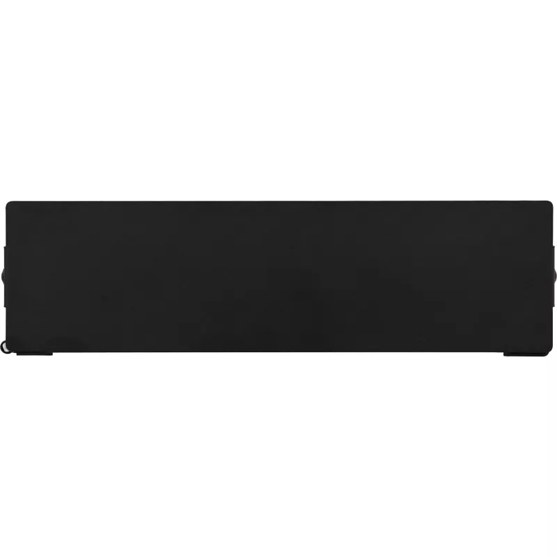 InLine 10-Zoll-Mini-Rack zur Wandmontage, 2U, 7,6 cm Tiefe, Schwarz