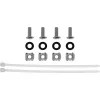 InLine 10112A 10-Zoll Leerpanel, 12-fach für Keystone-Module, 1HE, schwarz