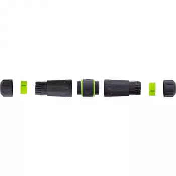 InLine 69927B LWL-Kupplung LC, IP68, 2x2 LC-Buchse, Outdoor, M20
