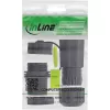 InLine 69927C LWL-Kupplung LC, kurz, IP68, 2x2 LC-Buchse, M20