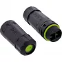 InLine 69927F LWL-Kupplung SC, IP68, 2x2 SC-Buchse, Outdoor, M20