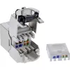 InLine 76202V Keystone RJ45 Buchse schlank, SNAP-In, Cat.6A, integrierter Kabelbinder, 10 Stück