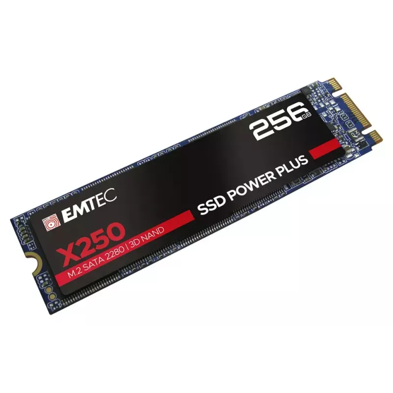 SSD-Laufwerk Emtec 256 GB M.2 Serial ATA III 3D NAND X250