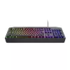 Trust GXT 836 EVOCX Tastatur Gaming USB Deutsch Schwarz