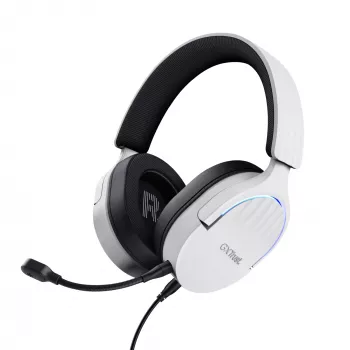 Trust GXT 490W Fayzo 7.1 USB Gaming-Headset, kabelgebunden, weiß