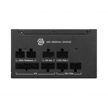 MSI MAG A650GLS PCIE5 Netzteil 650 W 24-polig ATX ATX Schwarz