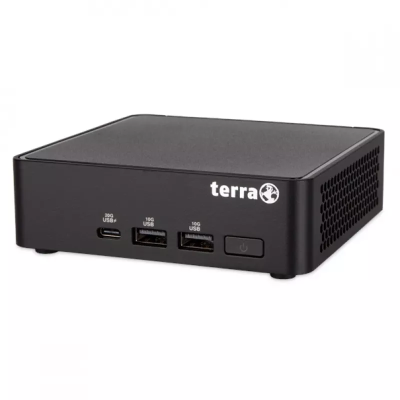 TERRA Micro 6000 SILENT GREENLINE Intel Core 5 120U 16 GB DDR5-SDRAM 500 GB SSD Windows 11 Pro Micro PC Mini PC Schwarz