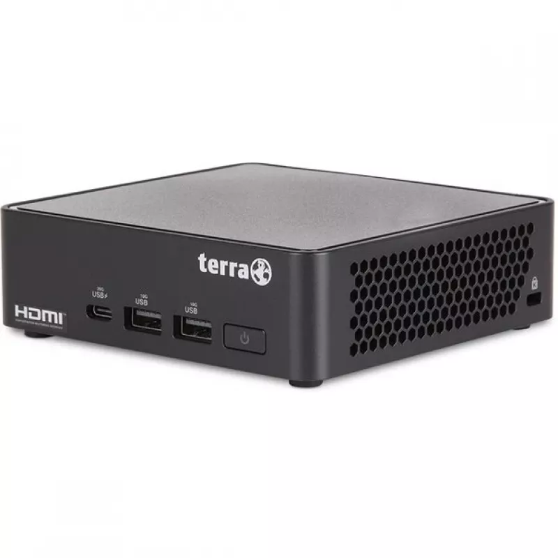 TERRA Micro 6000 SILENT GREENLINE Intel Core 5 120U 16 GB DDR5-SDRAM 500 GB SSD Windows 11 Pro Micro PC Mini PC Schwarz