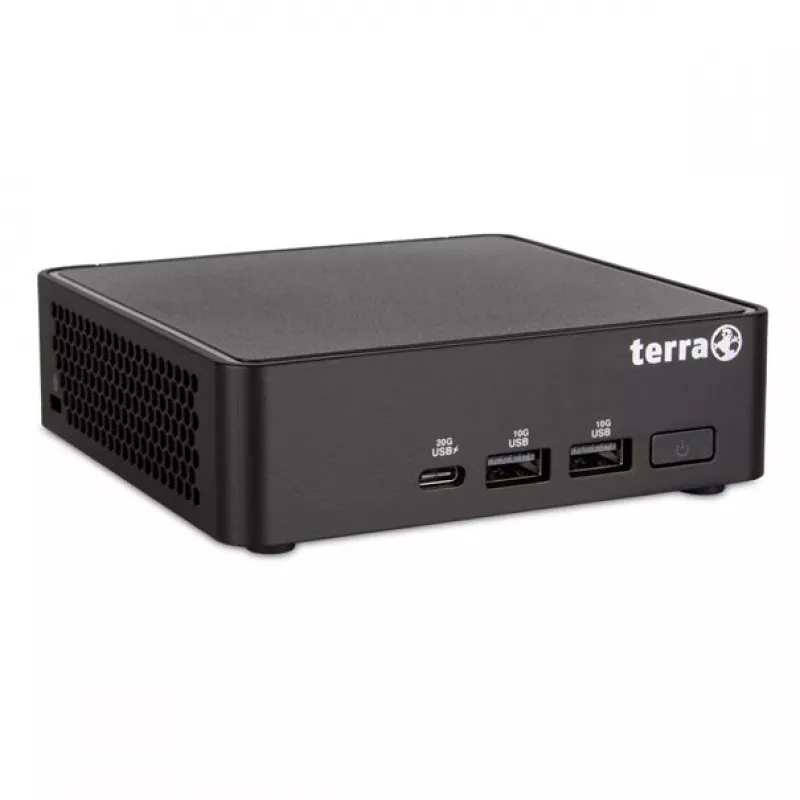 TERRA Micro 6000 SILENT GREENLINE Intel Core 5 120U 16 GB DDR5-SDRAM 500 GB SSD Windows 11 Pro Micro PC Mini PC Schwarz