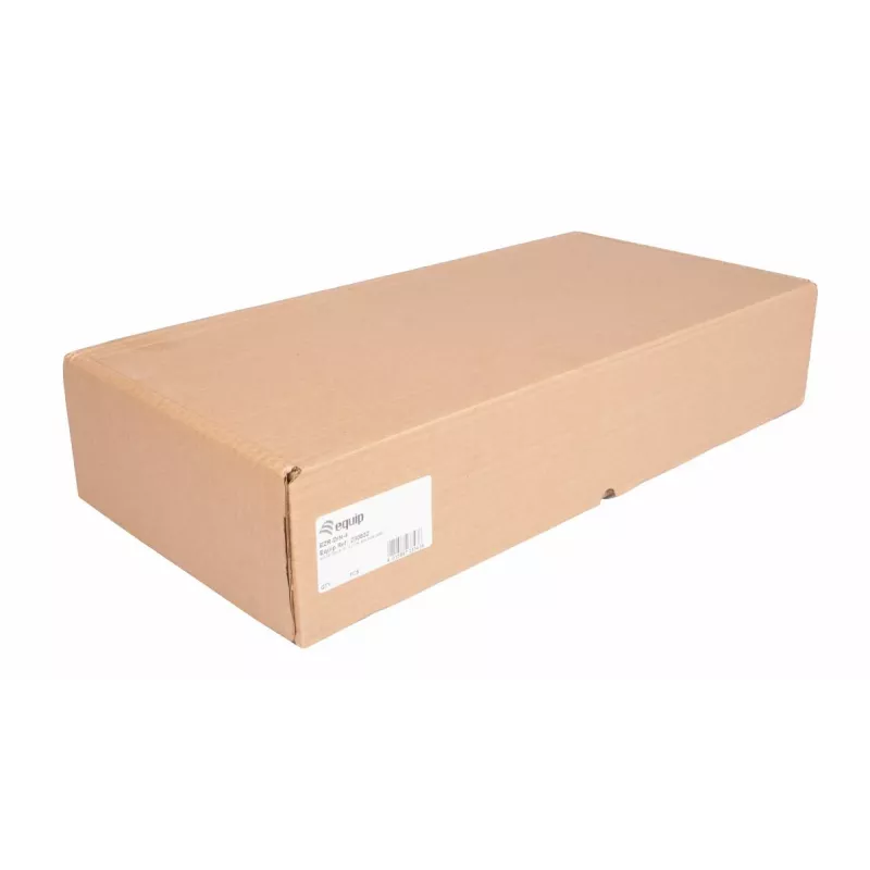 Equip EZR-DIN-4 19-Zoll-Hutschienenmodul 2U, RAL 7035