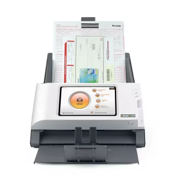Plustek eScan A350 Essential ADF-Scanner 600 x 600 DPI A4 Schwarz, Weiß