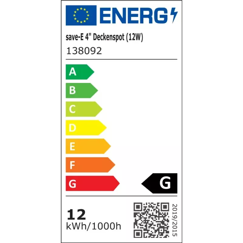 Energiesparlampe Ultron 138092 12W 4000K