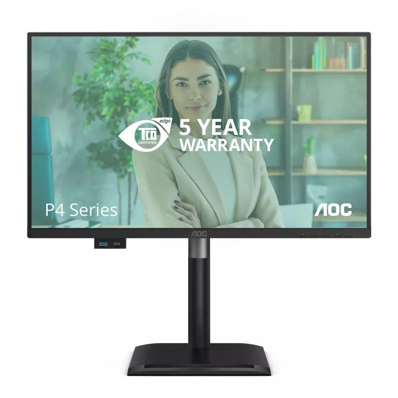 AOC 24P4CV Computermonitor 60,5 cm (23,8 Zoll) 1920 x 1080 Pixel Full HD LED Schwarz
