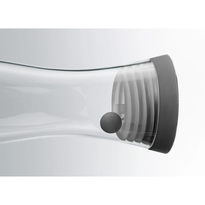WMF 0617706040 Krug 1 L Schwarz, Transparent