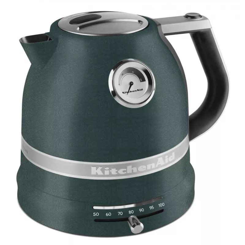 KitchenAid Artisan 5KEK1522EPP Elektrischer Wasserkocher, 1,5 L, 2400 W, Pebbled Palm (Petrol)