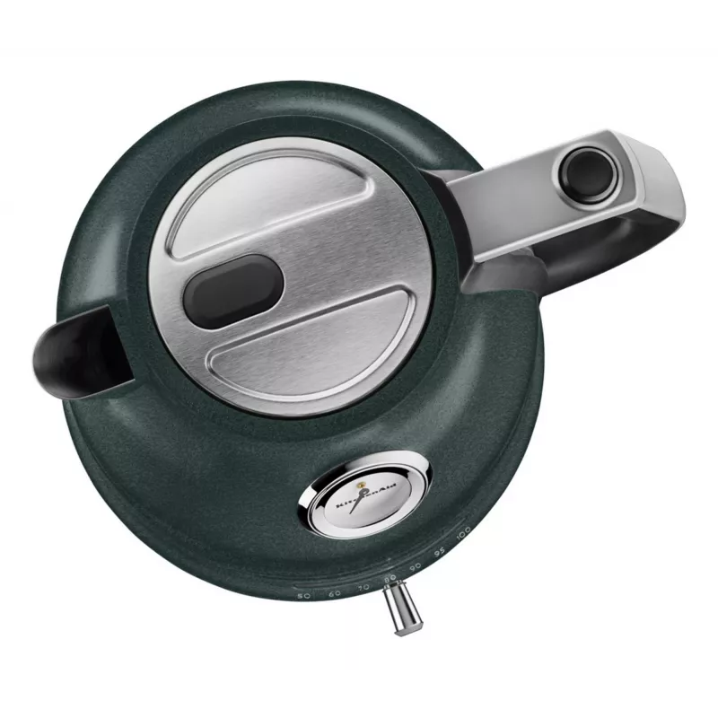 KitchenAid Artisan 5KEK1522EPP Elektrischer Wasserkocher, 1,5 L, 2400 W, Pebbled Palm (Petrol)