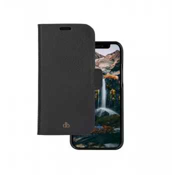 Folio-Hülle dbramante1928 New York für iPhone 11/XR – Night Schwarz, 15,5 cm (6,1 Zoll), 3 Kartenfächer