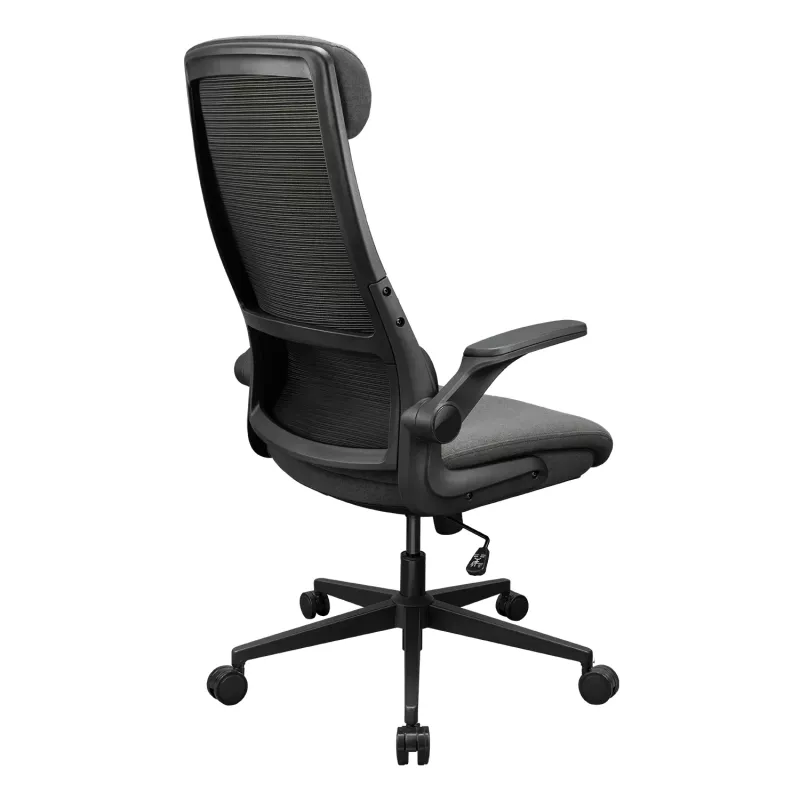 Büro-/Gaming-Stuhl Cougar Stryder — Sitz und Rückenlehne aus Stoff, grau, Stellfläche 710 × 675 mm, Höhe min. 115 cm