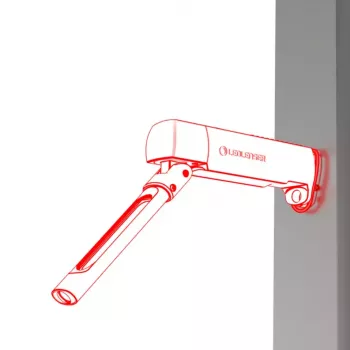 Ledlenser W7R Work, schwarz, LED