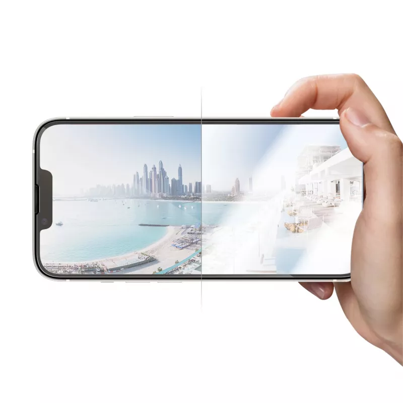 Bildschirmschutz PanzerGlass Anti-reflektierend für Apple iPhone 14 / 13 / 13 Pro — Temperiertes Glas, PET, Ultra-weit-Passform, EasyAligner