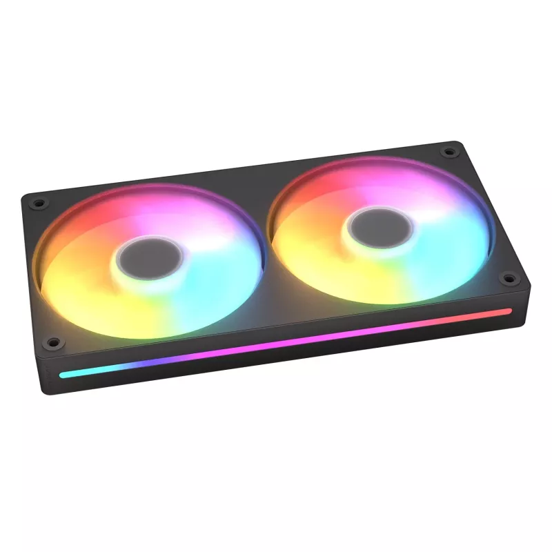 Cougar Unity240-FB Single-Frame 240 ARGB PWM Vorwärts, 120 mm, 700–2500 RPM, FDB, 5,4 mmH₂O, schwarz