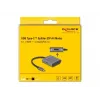 DeLOCK USB Type-C Splitter DP Alt Mode 1x HDMI 1x DisplayPort MST