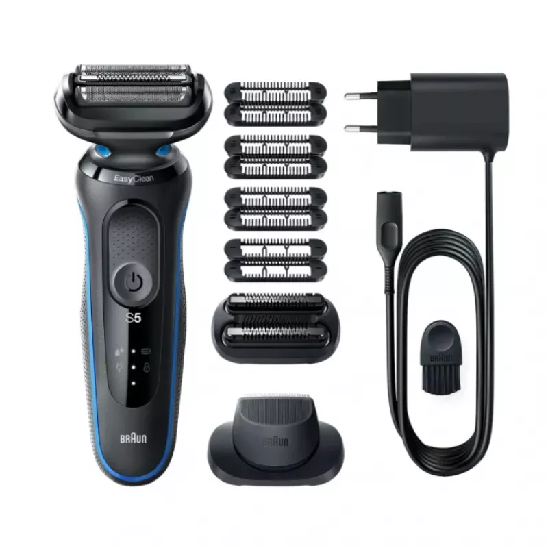 Braun Series 5 51-B1820s Folienrasierer Schwarz, Blau