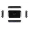 DeLOCK 64209 USB 3.2 Gen 2 Type-C Hub 10000 Mbit/s Schwarz