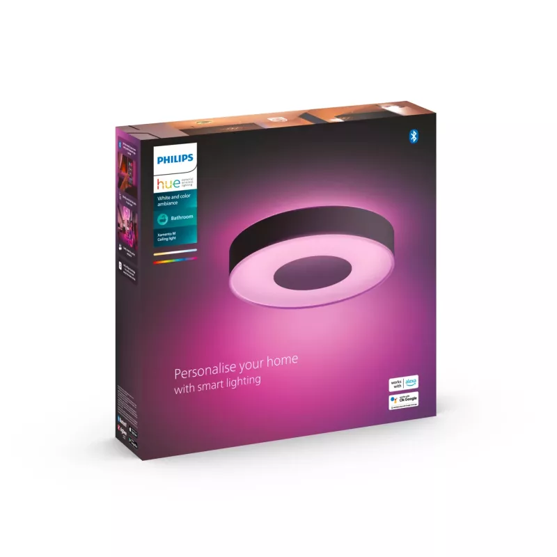 Philips Hue White and colour ambience Xamento mittelgroße Deckenleuchte