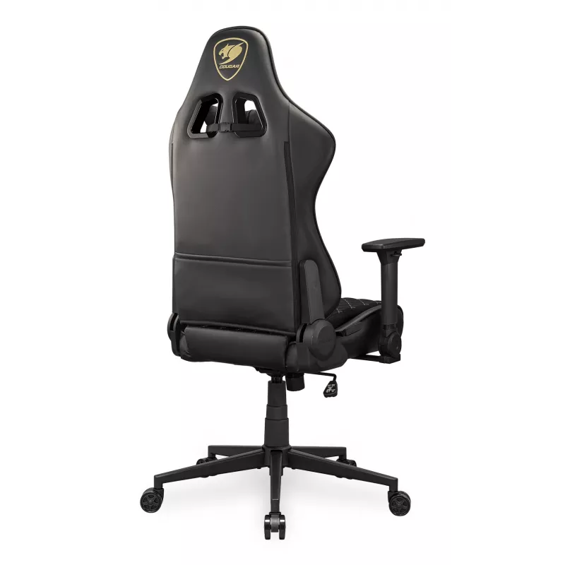 Universal-Gaming-Stuhl COUGAR Gaming Armor One V2 Gold F Upholstered gepolsterter Sitz Schwarz Gold