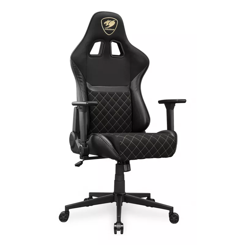 Universal-Gaming-Stuhl COUGAR Gaming Armor One V2 Gold F Upholstered gepolsterter Sitz Schwarz Gold