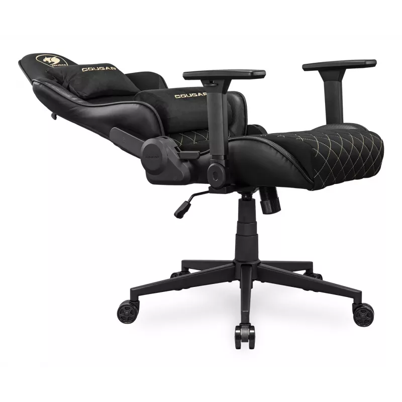 Universal-Gaming-Stuhl COUGAR Gaming Armor One V2 Gold F Upholstered gepolsterter Sitz Schwarz Gold