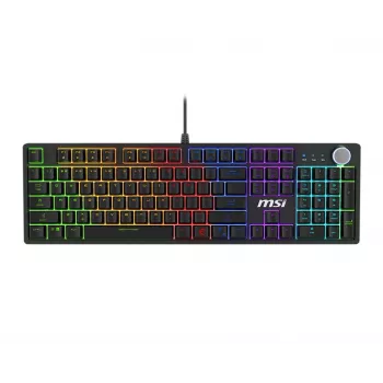 MSI FORGE GK320 Red Mechanische Gaming-Tastatur, QWERTZ DE