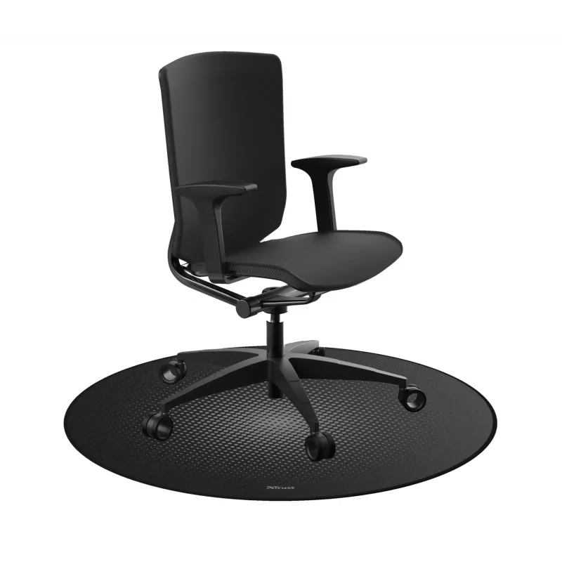 Trust Mika Schwarz Rundmatte 117 cm