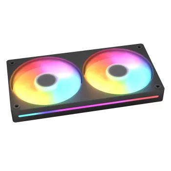 COUGAR Unity240-FB Single-Frame 240 ARGB PWM Reversed Fan mit Stream-Kabeldesign, Schwarz