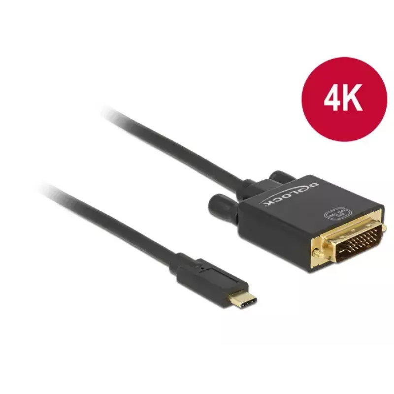 USB-C auf DVI Adapter DeLOCK 3m 85322