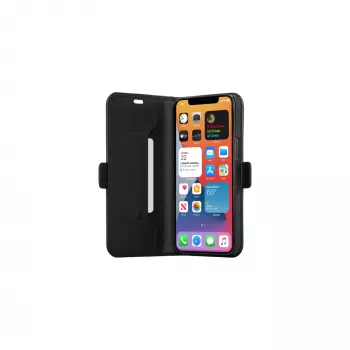 Wallet Case dbramante1928 Copenhagen schlank iPhone 12/12 Pro 6.1 Schwarz