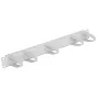DeLock 43346 19-Zoll-Rack Kabelmanagement-Panel, 1U, Hellgrau RAL 7035