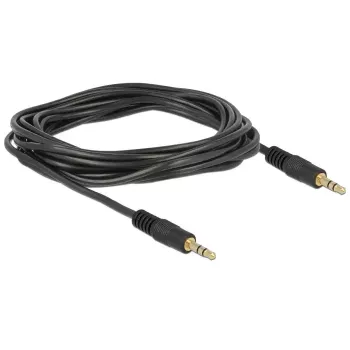 Audio-Kabel DeLOCK 3m 3,5mm M/M Schwarz