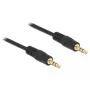 Audio-Kabel DeLOCK 3m 3,5mm M/M Schwarz