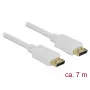 DisplayPort-Kabel DeLOCK 84861 7 m Weiß